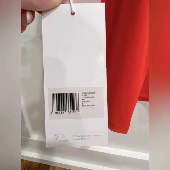 OuterKnown Ok Active Tank Women’s Bright Orange - Picture 4 of 4